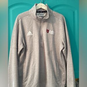 🎓 College of Saint Benedict, GRAY Adidas SWEAT SHIRT UniSex XL  EPLC